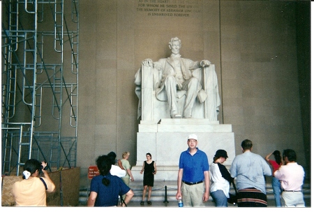John at Washington DC, May 2000