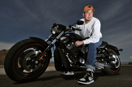 Me and my 09 Harley-Davidson Night Rod Special