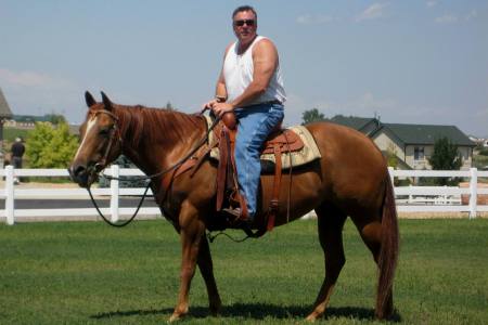 Back yard trail riding