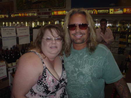 Me and Vince Neil 2007.