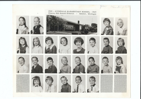 Avondale Kindergarten, Mrs. Baxter 68-69