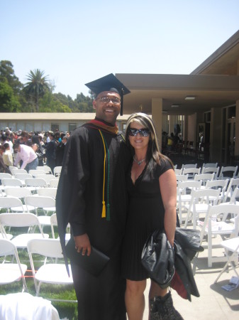 Me and My Baby at my MBA Graduation