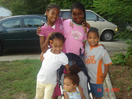 My daughter nieces,and nephew