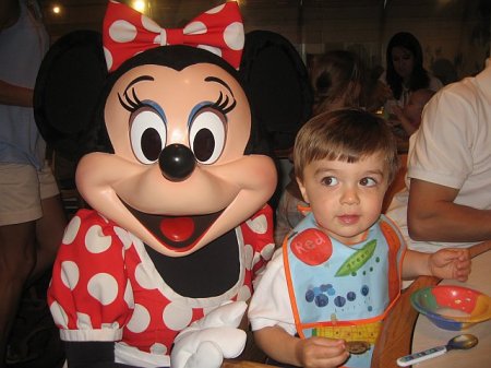 Alex & Minnie Mouse, Disney May 2008