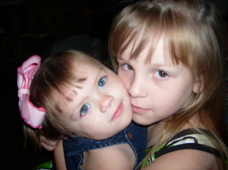 My daughter Malorie and my great-niece Gracie