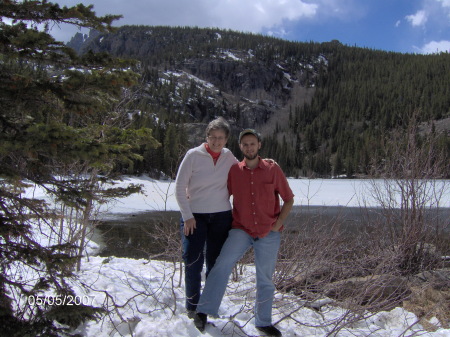 Steve and me Rocky Mountain National Park