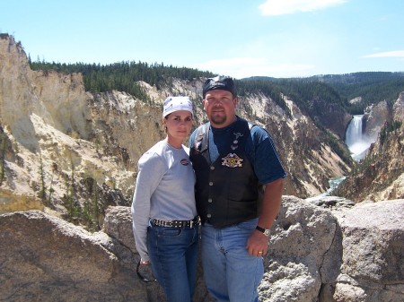 Ronda & I at Yellowstone