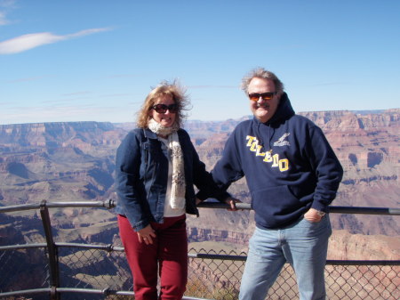 Kathy and I at the Canyon.....