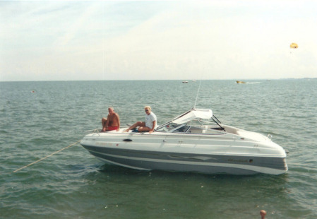 Boating on Lake Erie