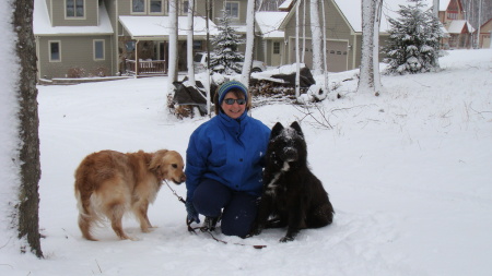 Me, Hailey & Bear at Deep Creek