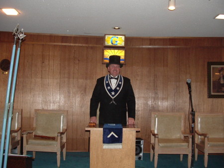 Worshipful Master 2007  Lodge 682