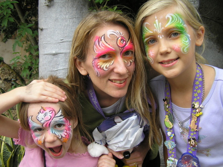 Painted Faces at Animal Kingdom