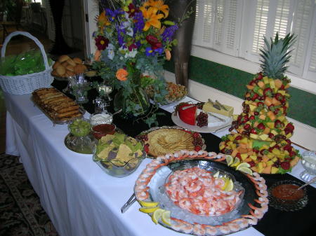 Party of Three catered event