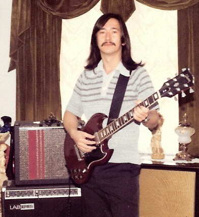 Me and my Gibson SG in 1981