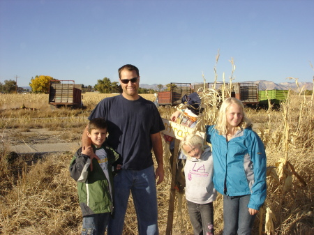 My family corn maze 2008