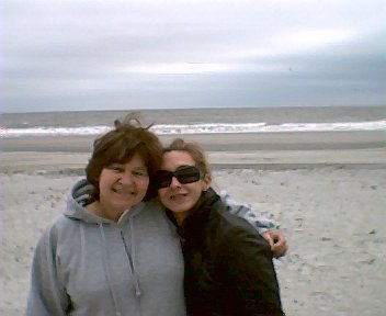 Me and my daughter at Folly Beach-2007