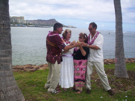 25th Wedding Vow renewal in Hawaii