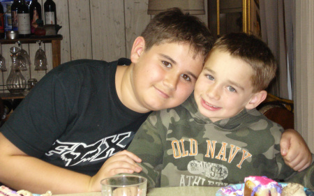 Tommy & cousin Jacob 2008