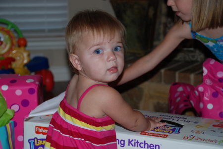 Addy's first birthday.