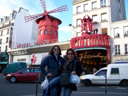 Checking out the sites in Paris