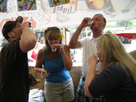 Lorrie and Ross at Fiesta Santa Barbara