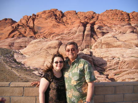 R&R  between shows at Red Rocks,Las Vegas