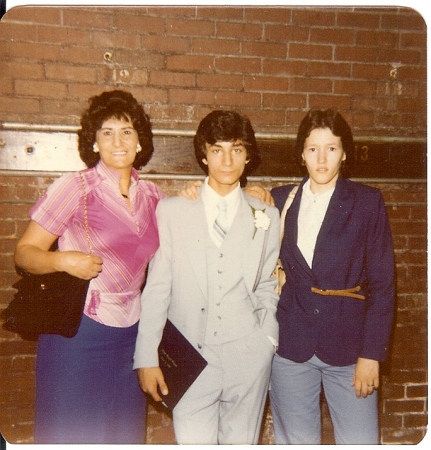 Graduation Day...Mom, Me, Sis In Law