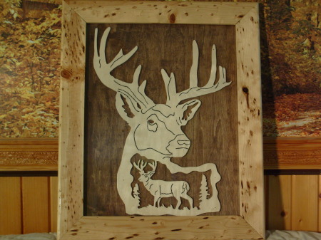 Wall Art Whitetail