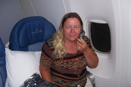 1st Class, on the way to Ireland 2007