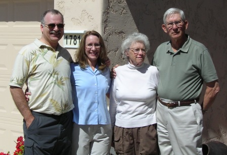 2007 Visiting my parents in AZ
