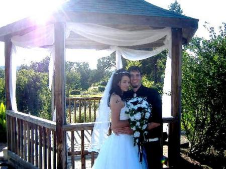 My oldest Chris & his new wife Jodi