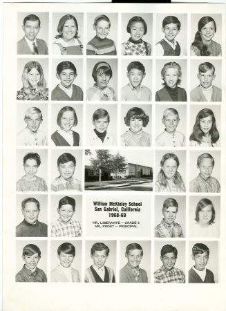 McKinley School - Mr. Liberante Grade 6-1968