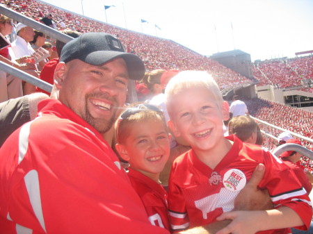 First Buckeye Game for the Boys