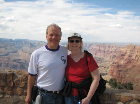 Ron and Alice at Grand Canyon May 2011