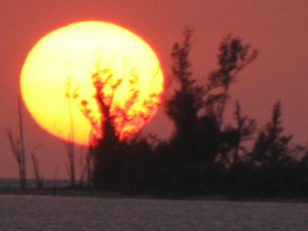 Sunset in the Gulf of Mexico