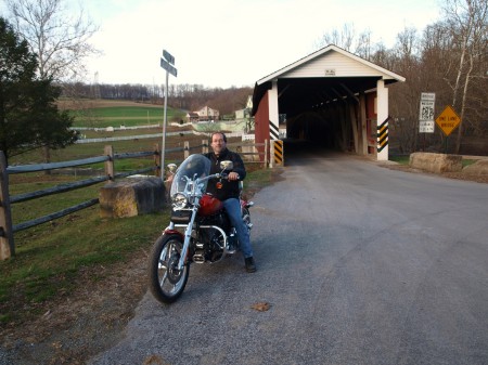 Ron at Jackson Mill Bridge