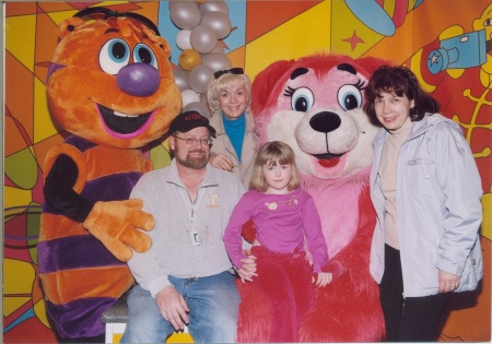 Posing at the Moscow Circus