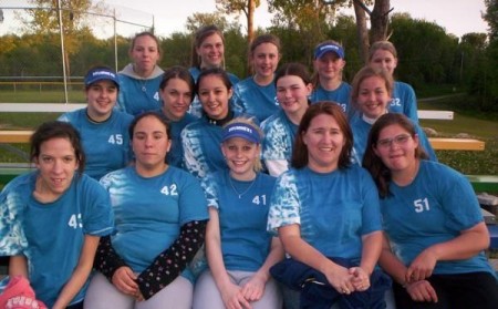 My softball team