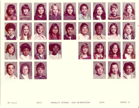 6th Grade - 1973-74