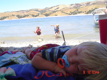 Asleep at Lake San Antonio 2008