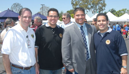 With legislative colleagues--March 2008