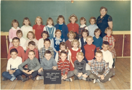 Grade 3 Class 1965  Mrs Creelman