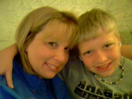 Sharon and Tyler, our youngest son.