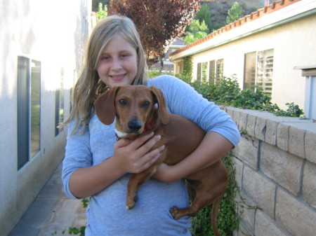 Amanda, out 10 year old and Buddy.