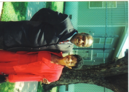 Melba Moore and I after Church in Dallas