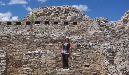 8-2010  At the ruins....