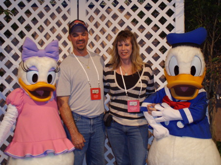 Jim and I in Orlando 2008
