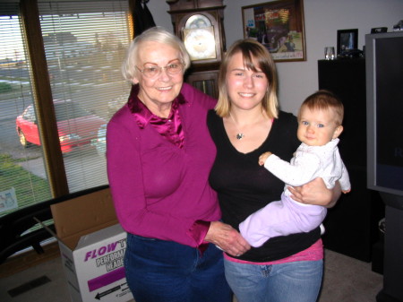 my mother, daughter, and grand daughter