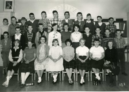 Grade 7, 1958-59, Mrs Williams Div72