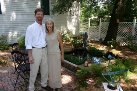 The courtyard garden